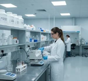 lab bahan baku farmasi